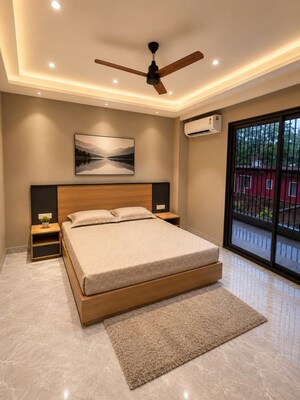 Bedroom in 3 BHK Apartment at Ansal Sushant Estate, Sector 52 – for Rent
