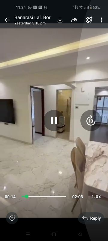 2 BHK + Prayer Room,Servant Room,Study Room,Extra Room,Basement,Store Room 670 Sq.Ft. Apartment in ISA Royal Palace