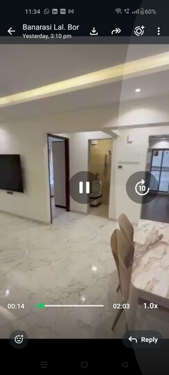2 BHK + Prayer Room,Servant Room,Study Room,Extra Room,Basement,Store Room Apartment For Sale in ISA Royal Palace