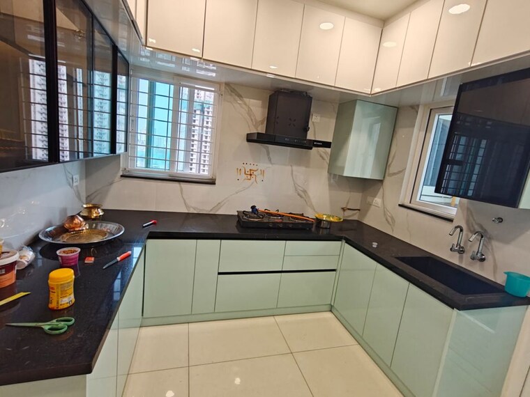 Kitchen, aparna-zenon 3 Bedroom 1982 Sq.Ft. Apartment In Puppalaguda Hyderabad 10510033