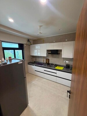 Kitchen in 2 BHK Apartment at Arihant CHS Khar West, Khar West – for Rent