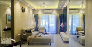 Living Room in 2 BHK Apartment at Nyati Esteban, Undri – for Sale