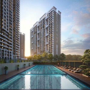 Swimming Pool in 2 BHK Apartment at Nyati Esteban, Undri – for Sale