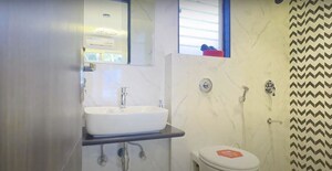 Bathroom in 2 BHK Apartment at Nyati Esteban, Undri – for Sale