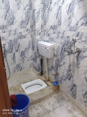 Bathroom in 2 BHK Builder Floor at Savitri Nagar – for Rent
