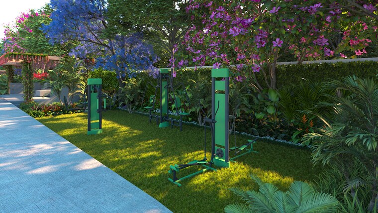 Garden, suraksha-whispering-waves 3 Bedroom 1850 Sq.Ft. Apartment In Begur Bangalore 10510117
