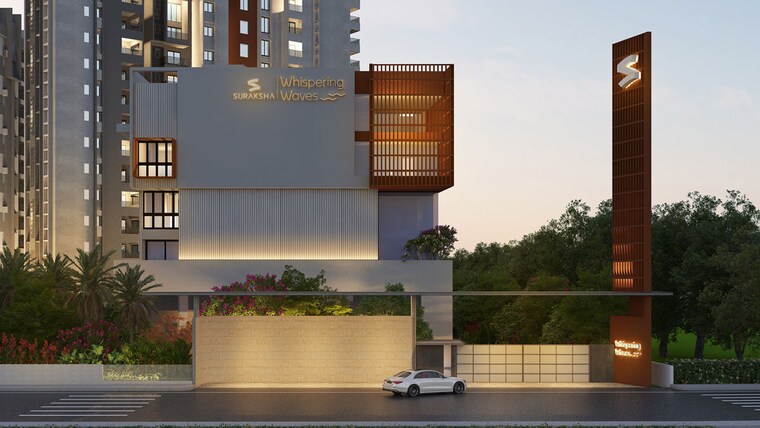 Exterior View, suraksha-whispering-waves 3 Bedroom 1850 Sq.Ft. Apartment In Begur Bangalore 10510117