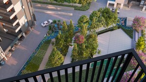 Balcony in 3 BHK Apartment at Suraksha Whispering Waves, Begur – for Sale