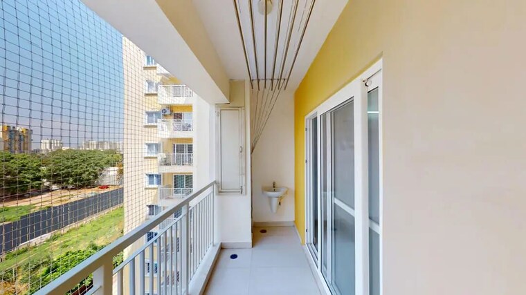 Balcony, saideep-hulas 3 Bedroom 1705 Sq.Ft. Apartment In Old Madras Road Bangalore 10510150