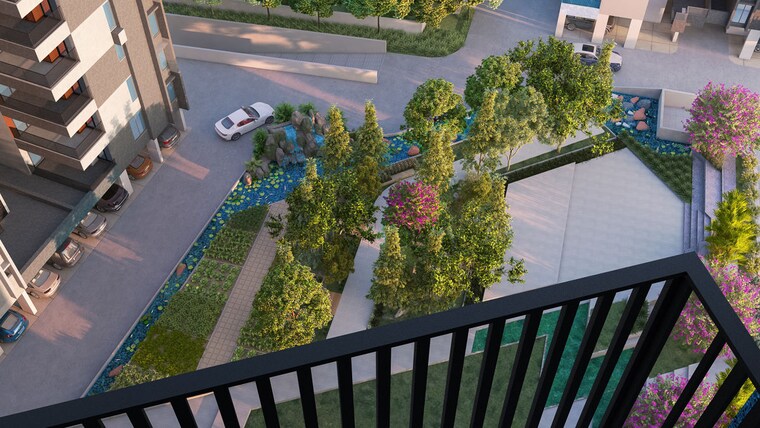 Balcony, suraksha-whispering-waves 4 Bedroom 2016 Sq.Ft. Apartment In Begur Bangalore 10510140