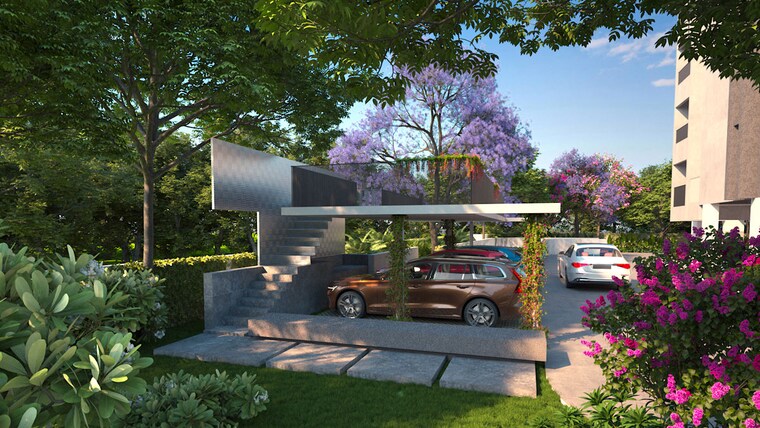 Garden, suraksha-whispering-waves 4 Bedroom 2016 Sq.Ft. Apartment In Begur Bangalore 10510140