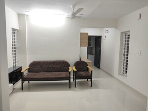 Living Room in 1 BHK Builder Floor at Vignana Nagar – for Rent