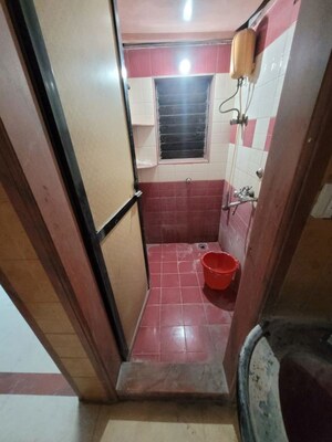 Bathroom in 1 BHK Apartment at Pimpri Pada – for Rent