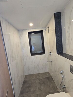 Bathroom in 3.5 BHK Apartment at Lodha Woods, Kandivali East – for Rent