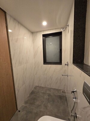 Bathroom in 3.5 BHK Apartment at Lodha Woods, Kandivali East – for Rent