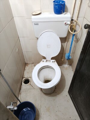 Bathroom in  Shop at Aashirwad CHS Nerul, Nerul – for Rent