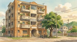  Apartment – Exterior View View at Mandlikpur - for Sale