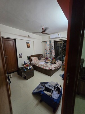 Living Room in 3 BHK Apartment at G P Solitaire, Santacruz East – for Rent