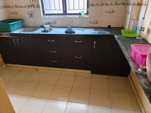 Kitchen in 1 BHK Apartment at Makarba – for Rent
