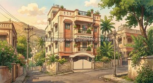  Apartment – Exterior View View at Visakhapatnam Port - for Sale