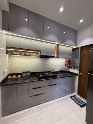 Kitchen in 3 BHK Independent House at Jagriti Enclave – for Sale