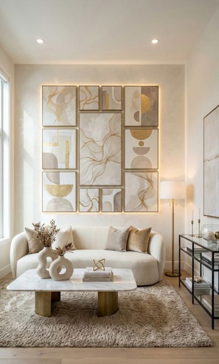 Living Room, jagriti enclave 3 Bedroom 181 Sq.Yd. Independent House In Jagriti Enclave Delhi 10510387