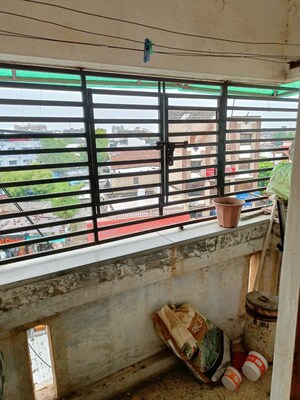 Balcony in 1 BHK Apartment at Jivraj Park – for Rent
