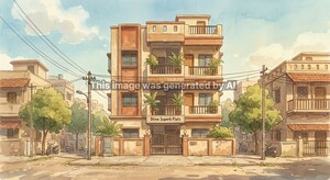  Apartment – Exterior View View at Aslali - for Sale