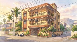  Apartment – Exterior View View at Visakhapatnam Port - for Sale