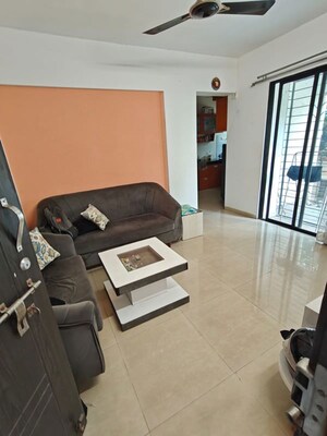 Living Room in 1 BHK Apartment at Sai Shrishti Angan – for Rent