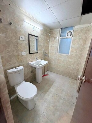 Bathroom in 3 BHK Apartment at Trident Embassy, Sector 1 Greater Noida – for Rent