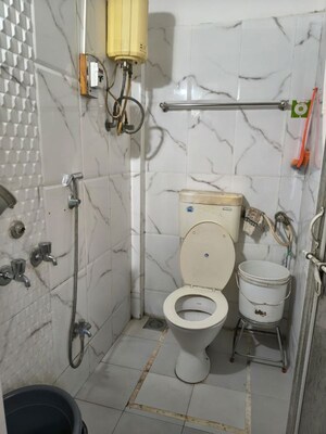 Bathroom in 3 BHK Apartment at Shantidoot Society, Parvati Paytha – for Sale