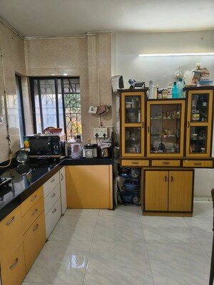 Kitchen in 3 BHK Apartment at Shantidoot Society, Parvati Paytha – for Sale