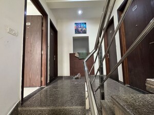 Building Lobby in 1 BHK Apartment at Chattarpur – for Rent