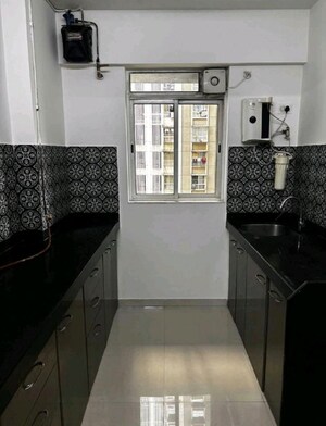 Kitchen in 2 BHK Apartment at Lodha Amara, Kolshet Road – for Rent