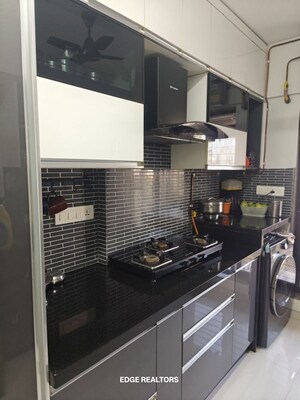 Kitchen in 1 BHK Apartment at Silicon Enclave, Chembur – for Rent