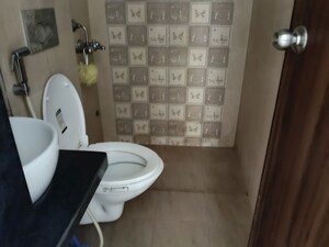 Bathroom in 1 BHK Apartment at JP North Imperia, Mira Road – for Rent