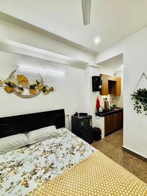 Bedroom in 1 RK Builder Floor at Kirti Nagar – for Rent