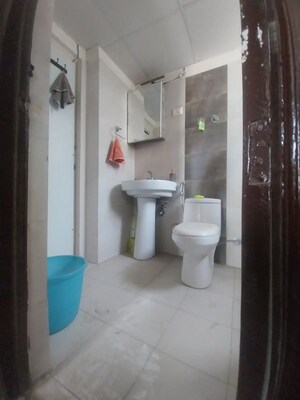 Bathroom in 3 BHK Apartment at SVP Gulmohur Garden Phase 2, Raj Nagar Extension – for Sale