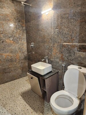 Bathroom in 3 BHK Apartment at Mittal Rajnagar Residency, Raj Nagar Extension – for Sale