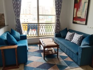Living Room in 2 BHK Apartment at Hiranandani The Walk Ventana A & B, Ghodbunder Road – for Rent