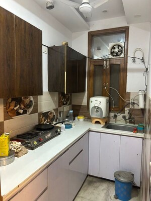 Kitchen in 1 BHK Builder Floor at Indrapuram – for Rent