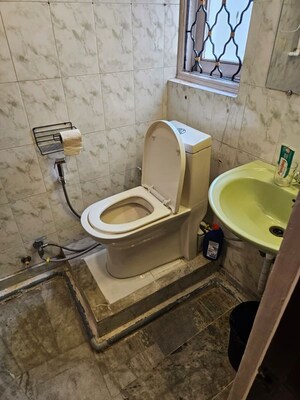 Bathroom in 3 BHK Builder Floor at East Of Kailash – for Rent