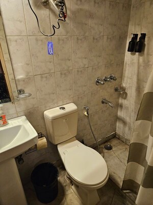Bathroom in 3 BHK Builder Floor at East Of Kailash – for Rent