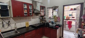 Kitchen in  Apartment at Vajras Sree Nivasam, Kondapur – for Rent