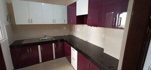 Kitchen in 3 BHK Apartment at Ramprastha City The Edge Towers, Sector 37d – for Rent