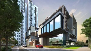 2 BHK Apartment – Exterior View View at Aparna Zenon, Puppalaguda - for Rent