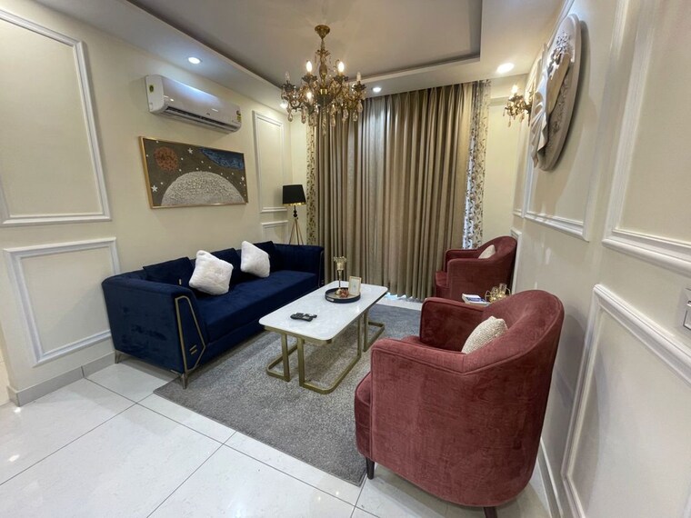 Living Room, the-suman-marvelous 3 Bedroom 1750 Sq.Ft. Apartment In Ramgarh Bhudda Zirakpur 10511100