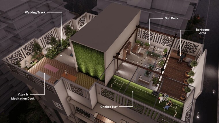 Team Area, aventus-erica 1 Bedroom 474 Sq.Ft. Apartment In Vile Parle East Mumbai 10507313