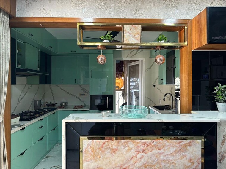 Kitchen, incor-one-city 3 Bedroom 1800 Sq.Ft. Apartment In Kukatpally Hyderabad 10511113